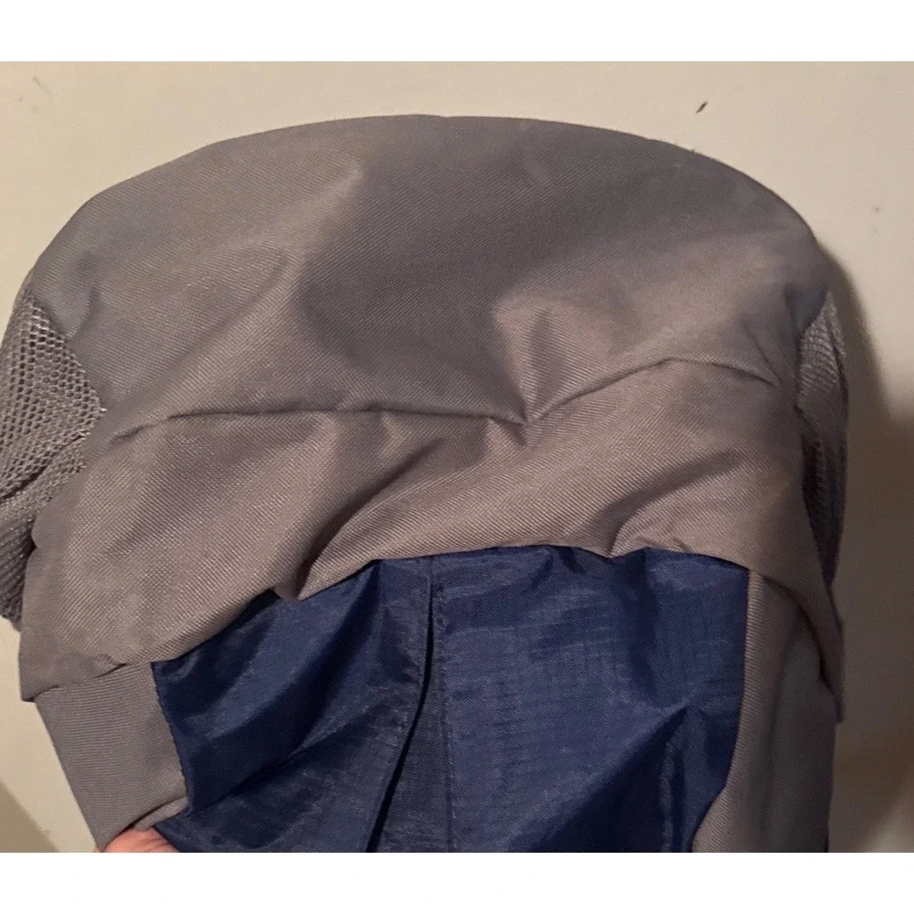Outdoor Products Backpack Navy Gray Large School Hiking Gorpcore 16